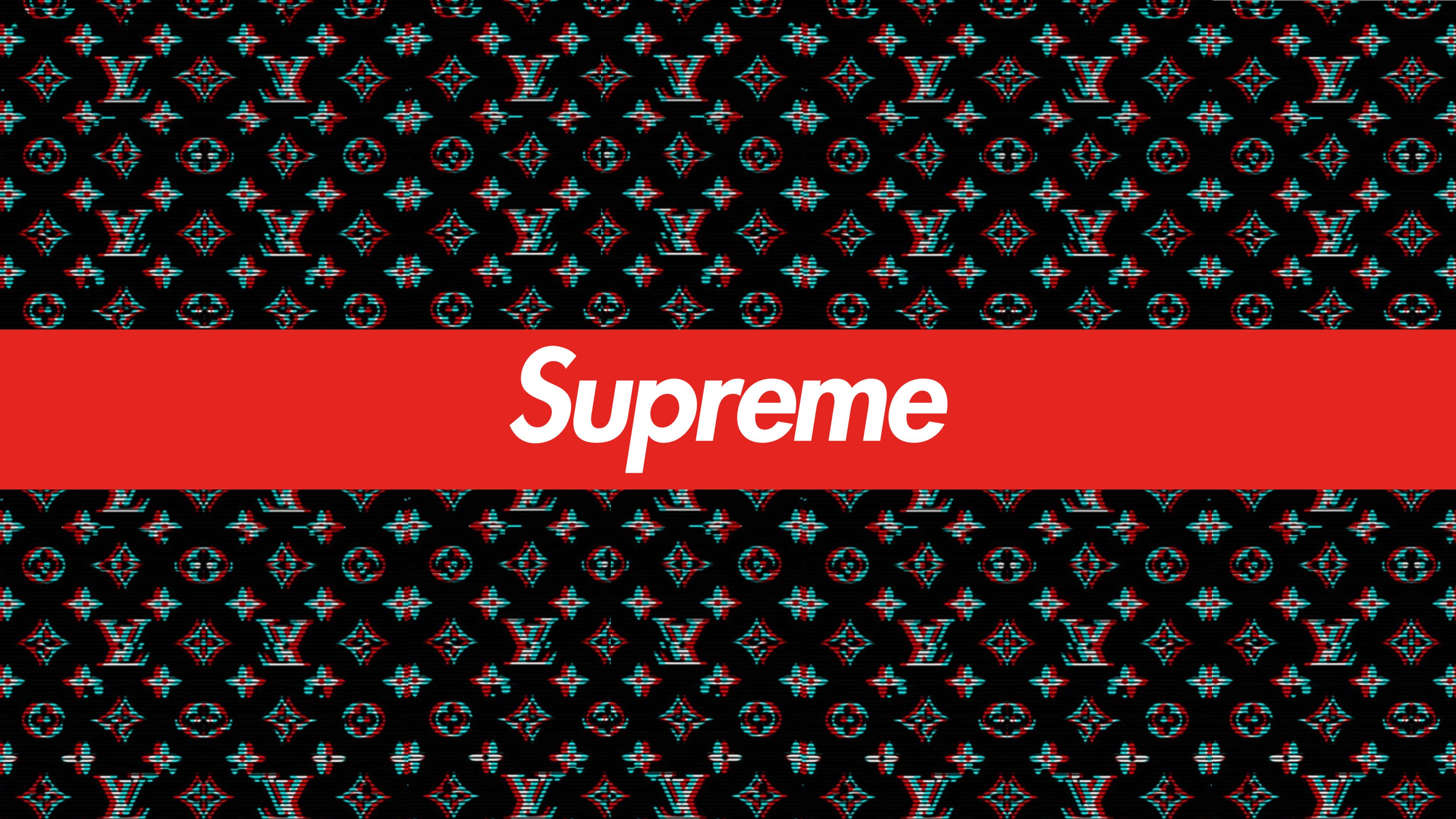 Wallpaper Supreme, Louis Vuitton, Pattern, Design, Logo, Background Free Image