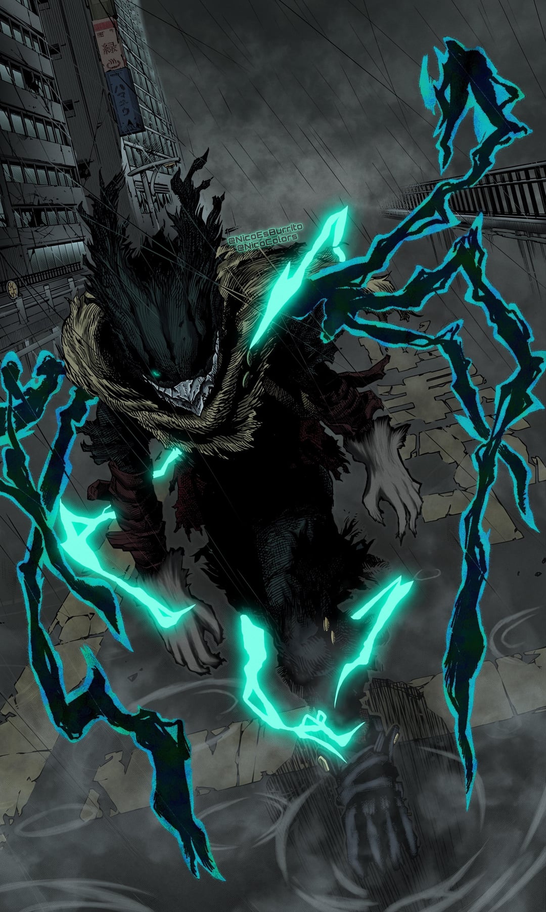 Deku from manga chapter 317