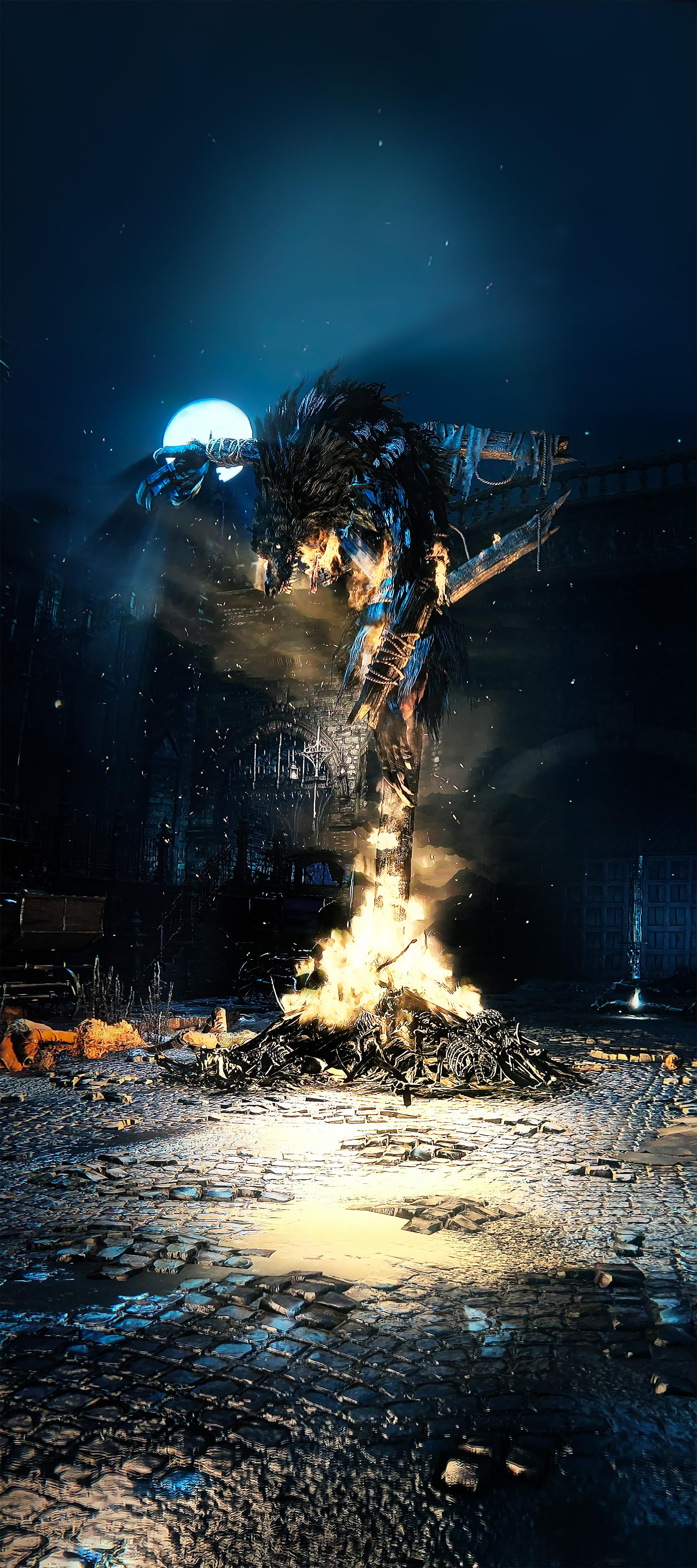 Central Yharnam Panorama, r