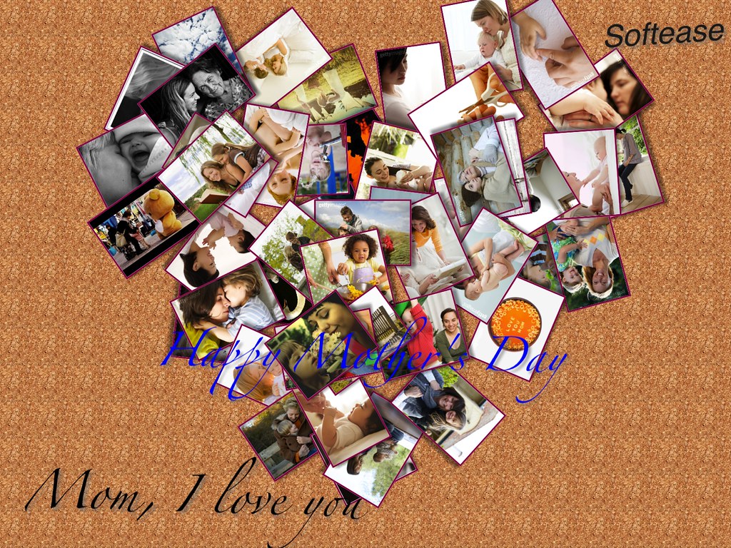 Collage for Mother's Day. itunes.apple
