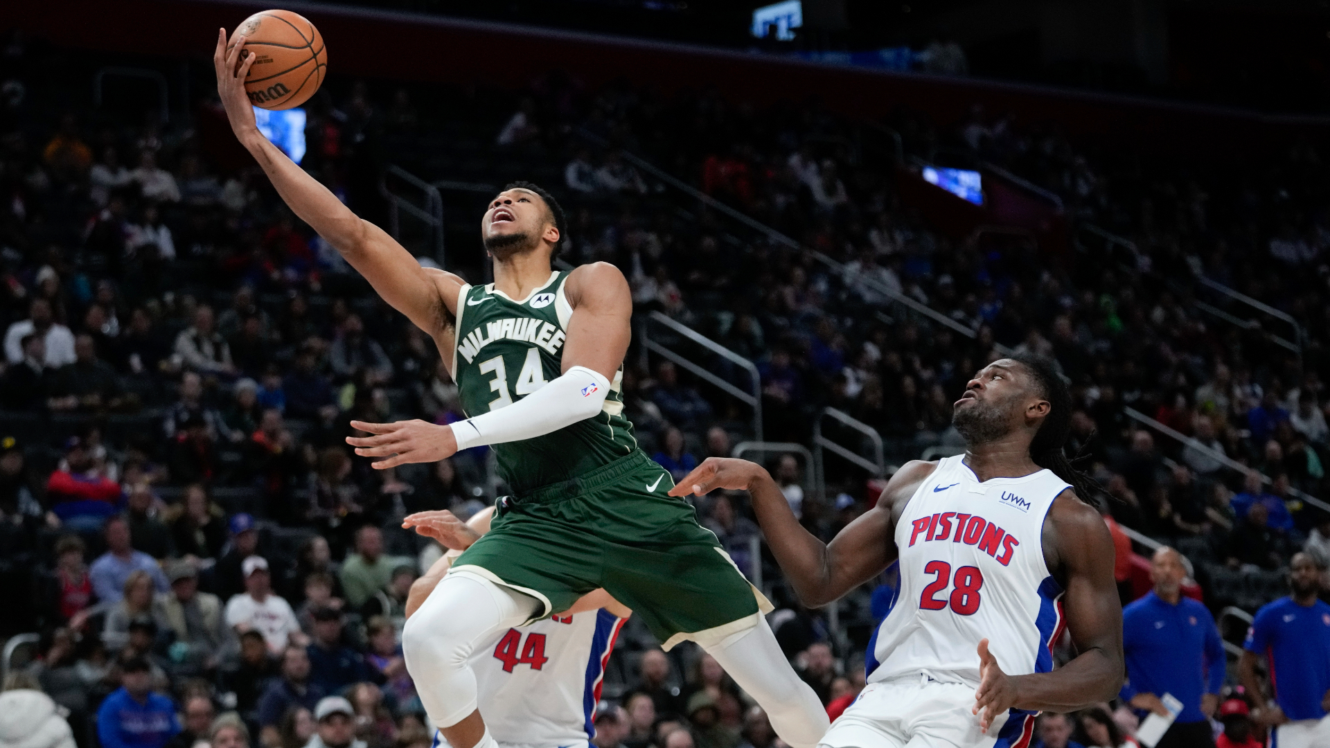 pull away late for win over Pistons