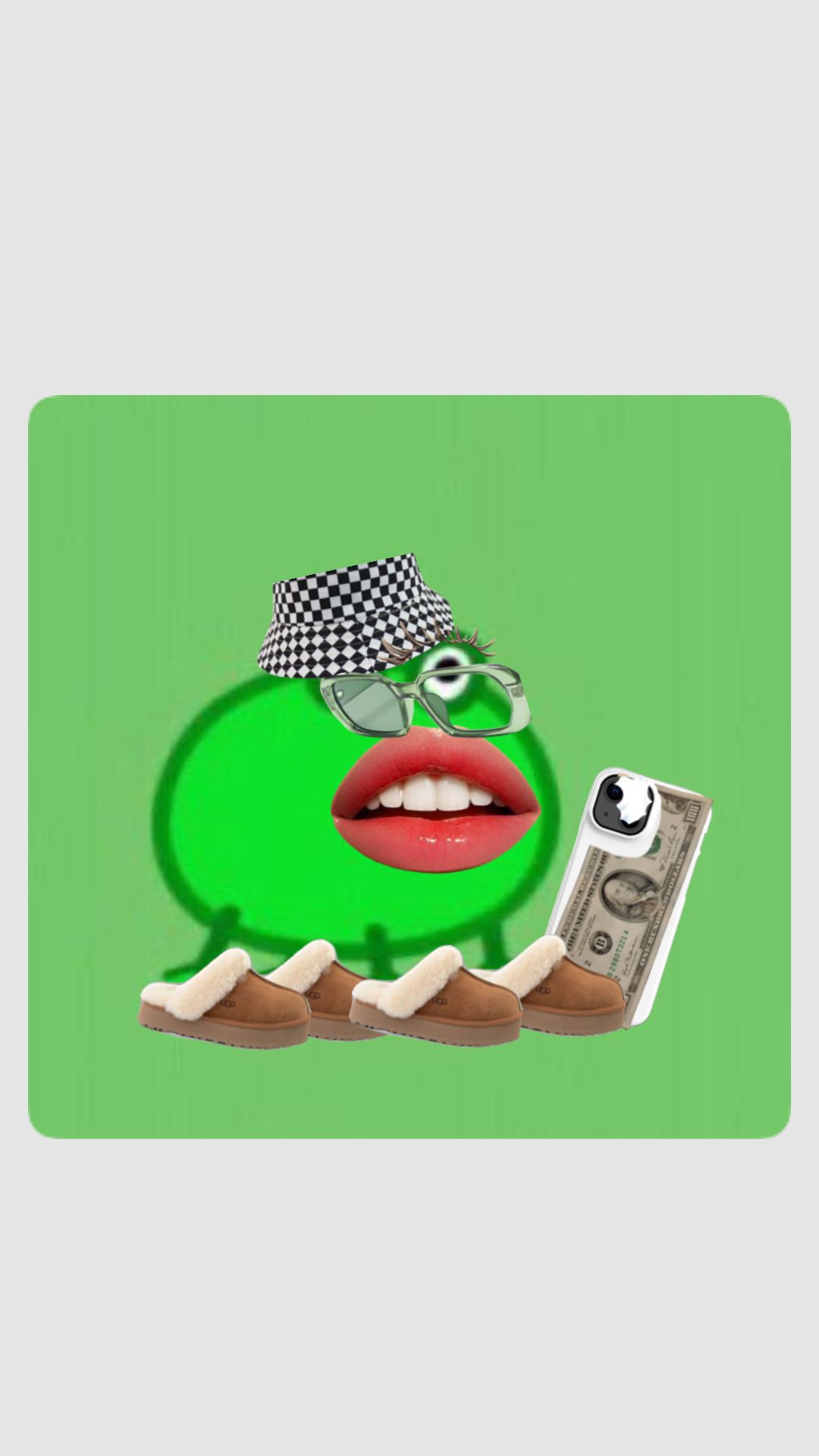 frog #cute #funny #green #slay. Cute