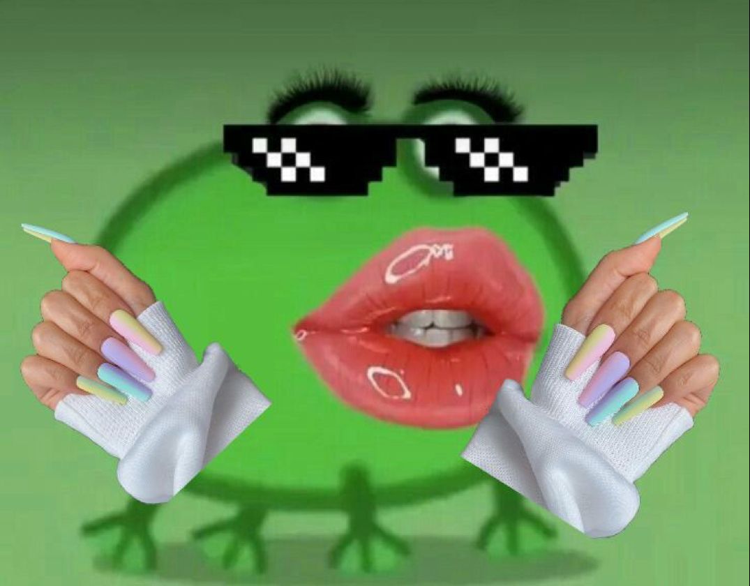 Frog wallpaper, Crazy funny picture