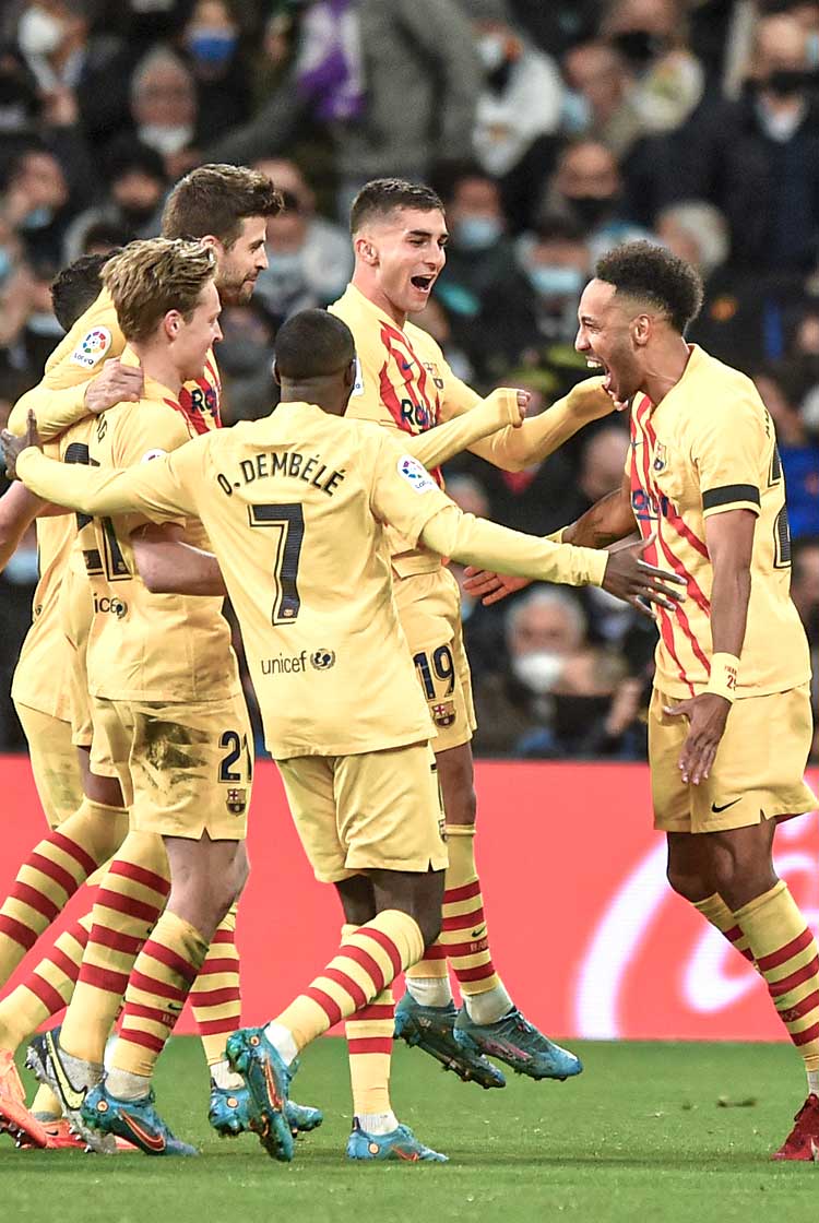 Real Madrid 0 Barcelona