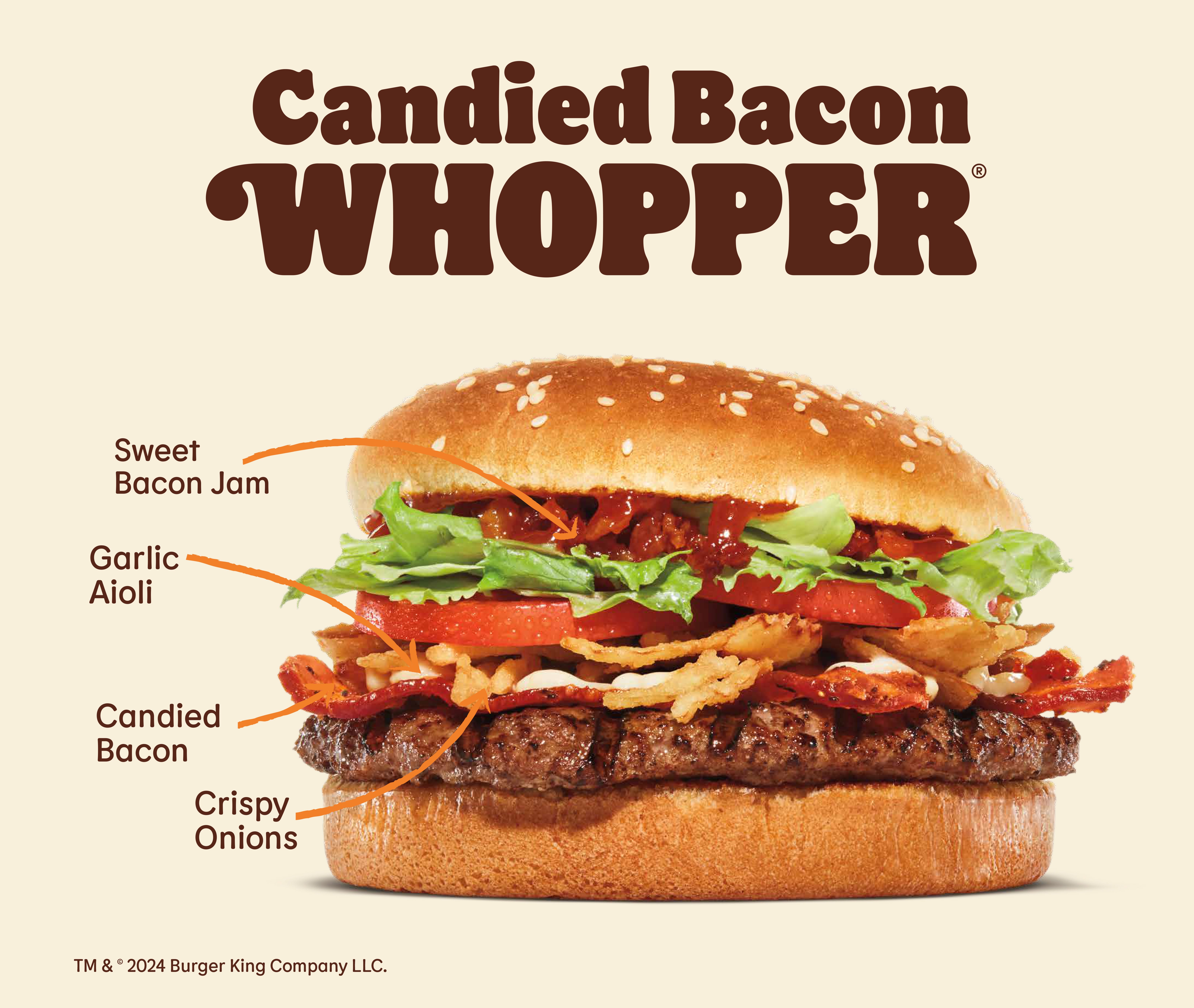 Candied Bacon Whopper, Fiery Big Fish