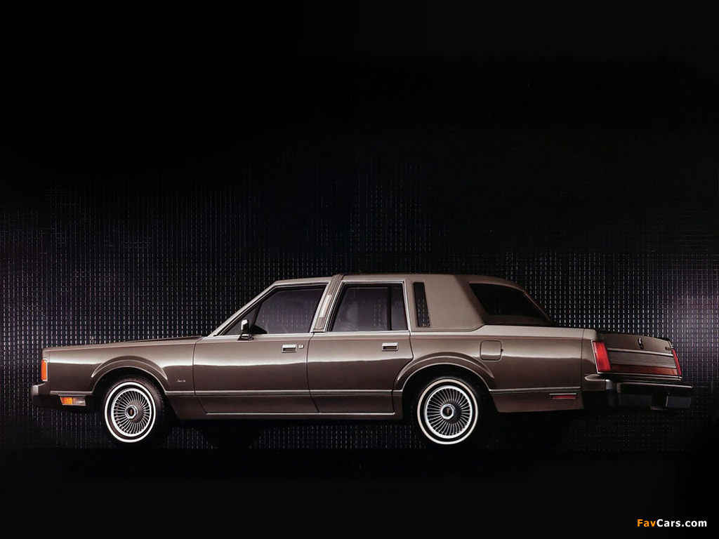 Lincoln Town Car 1985–89 wallpaper