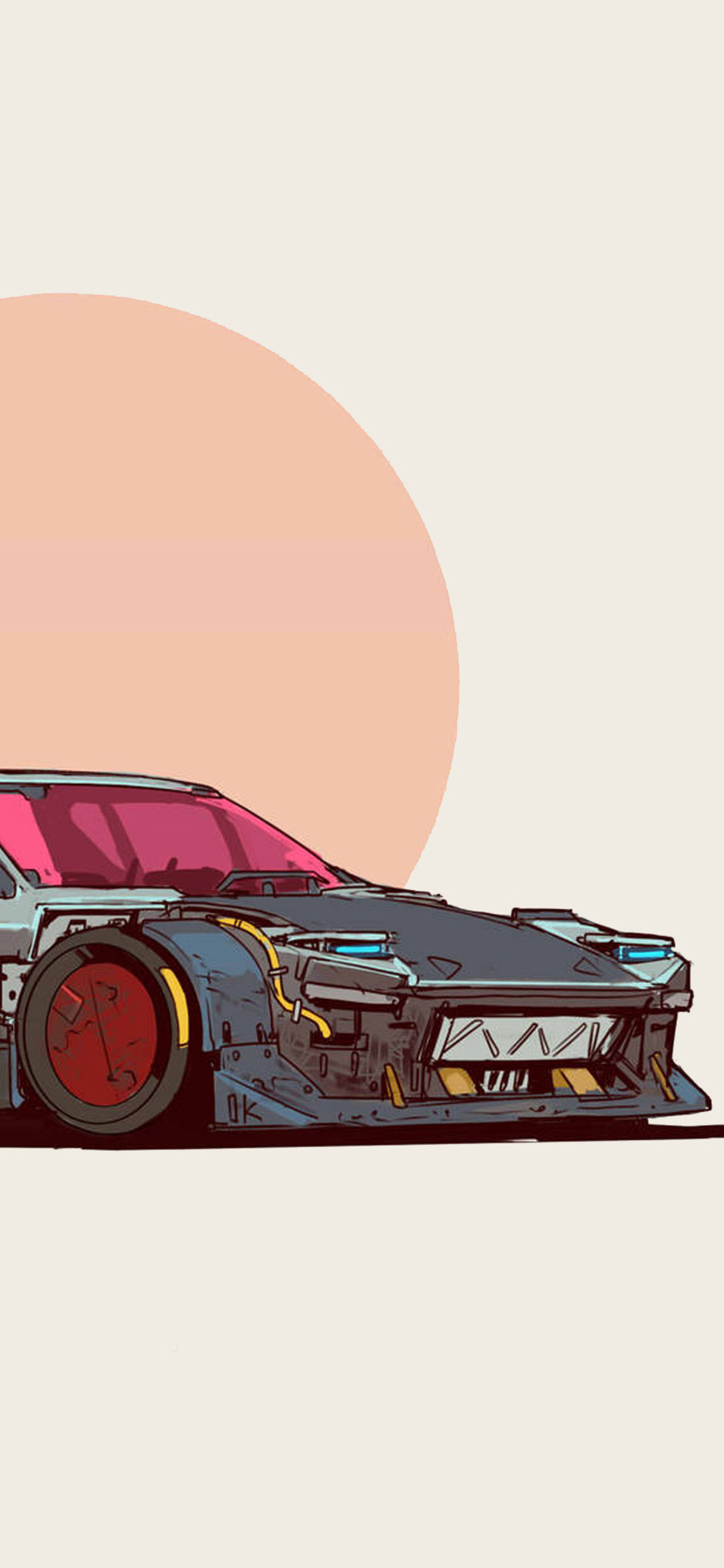 2077 De Tomaso Pantera iPhone