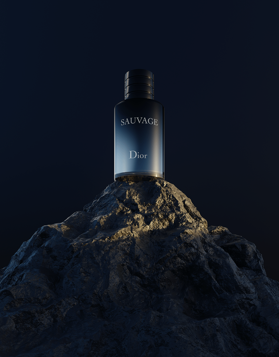 Dior Sauvage, 3D visualization