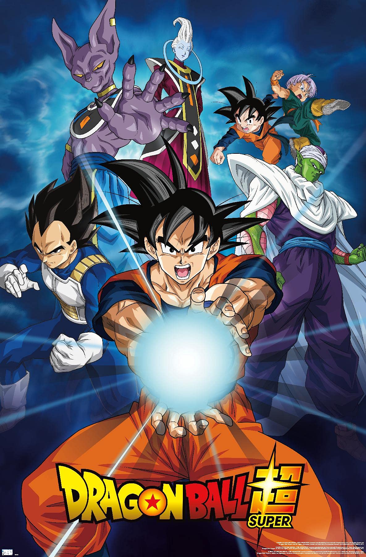Dragon Ball Super Wall Poster, 22.375 inch x 34 inch, POD19984EC