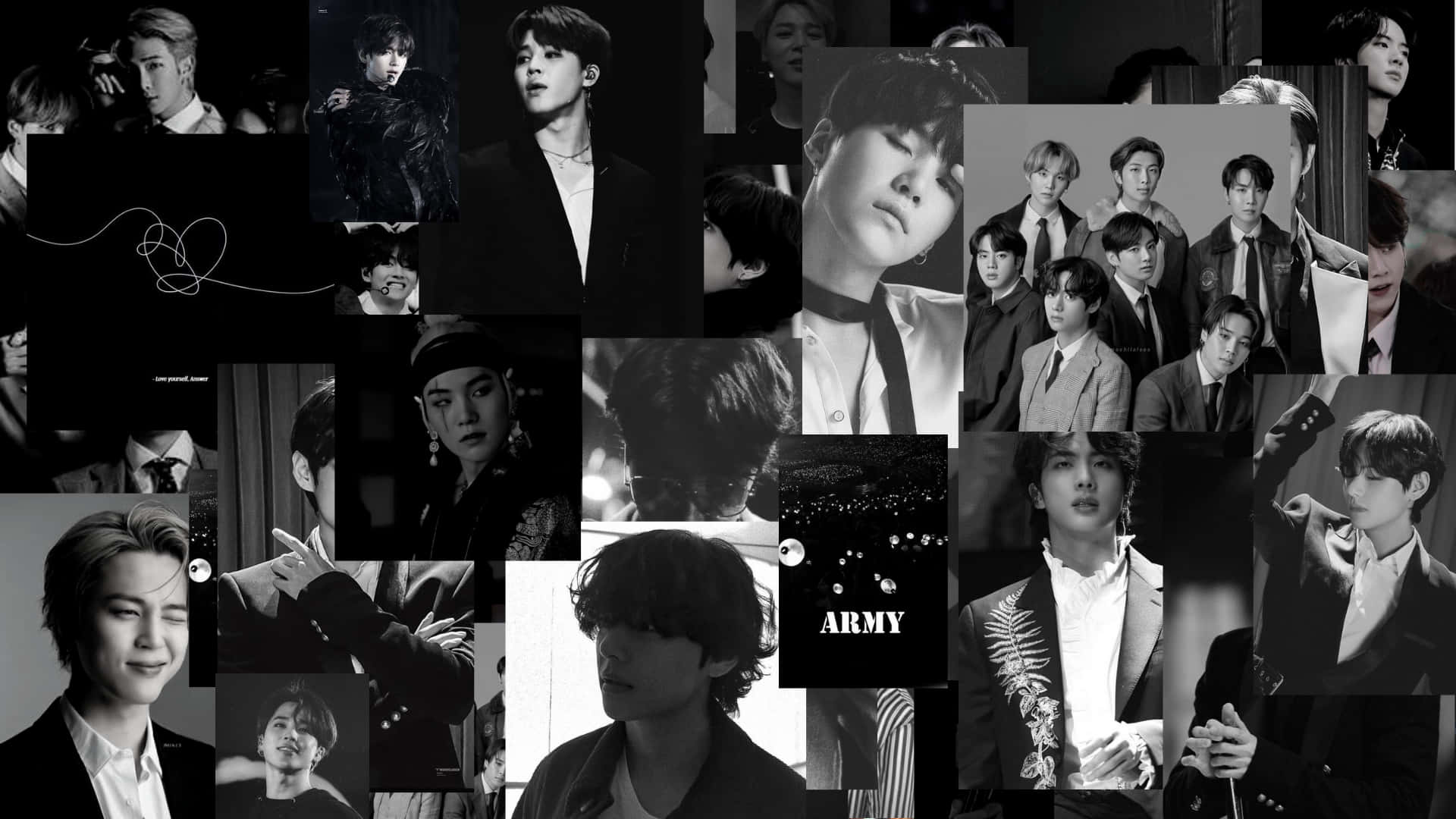 White Aesthetic Pc Bts Wallpaper