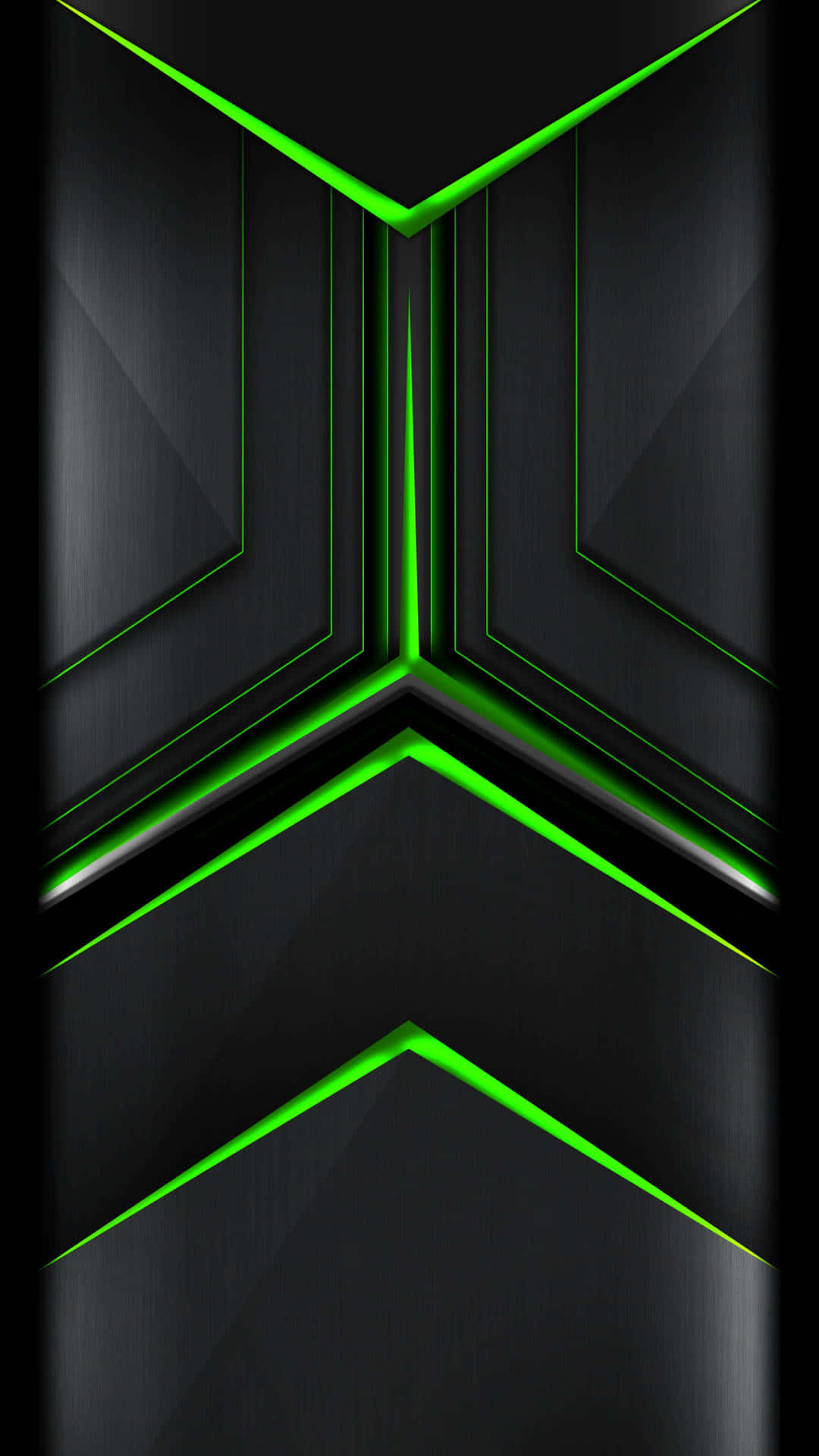 Black and Green Abstract Background