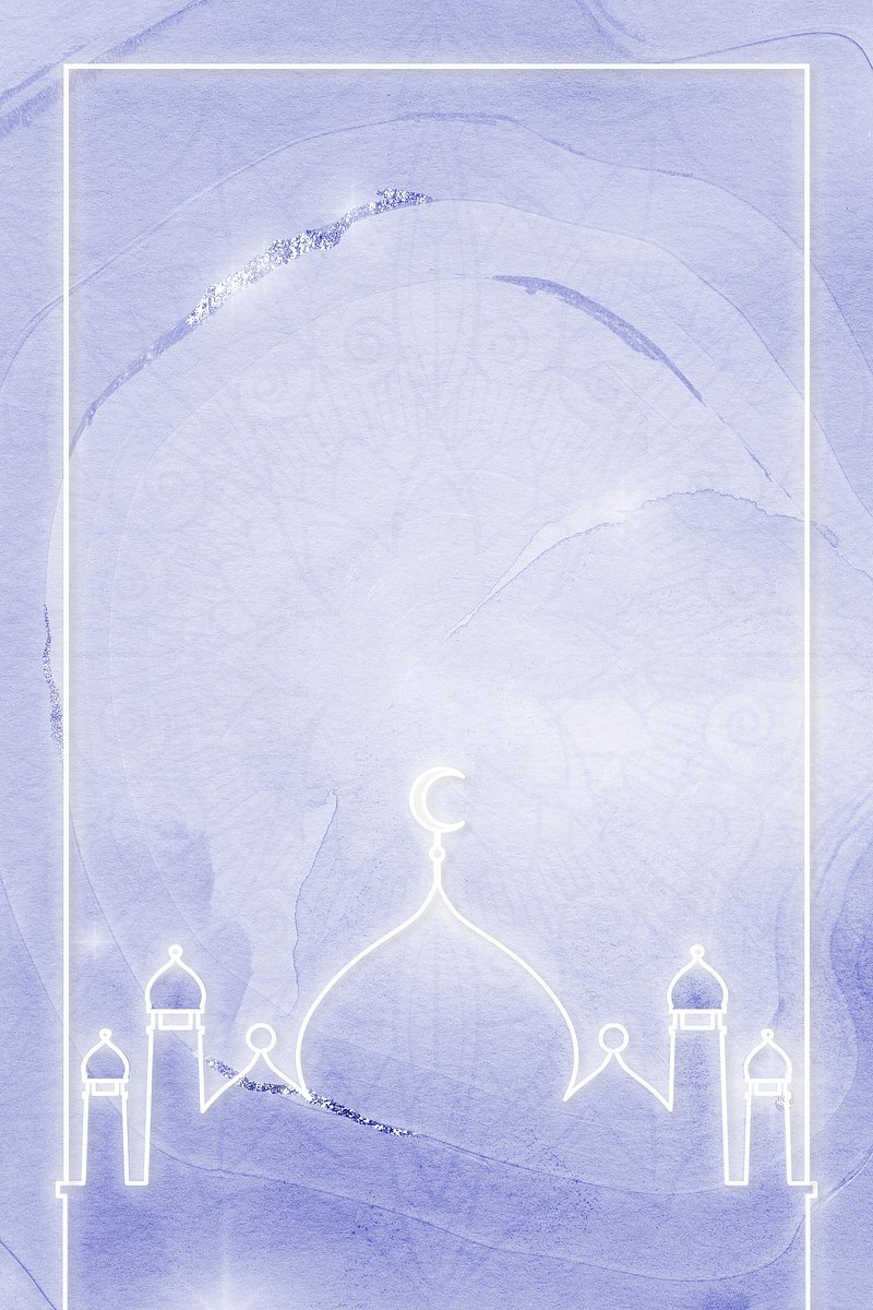 Aesthetic mosque background, Ramadan