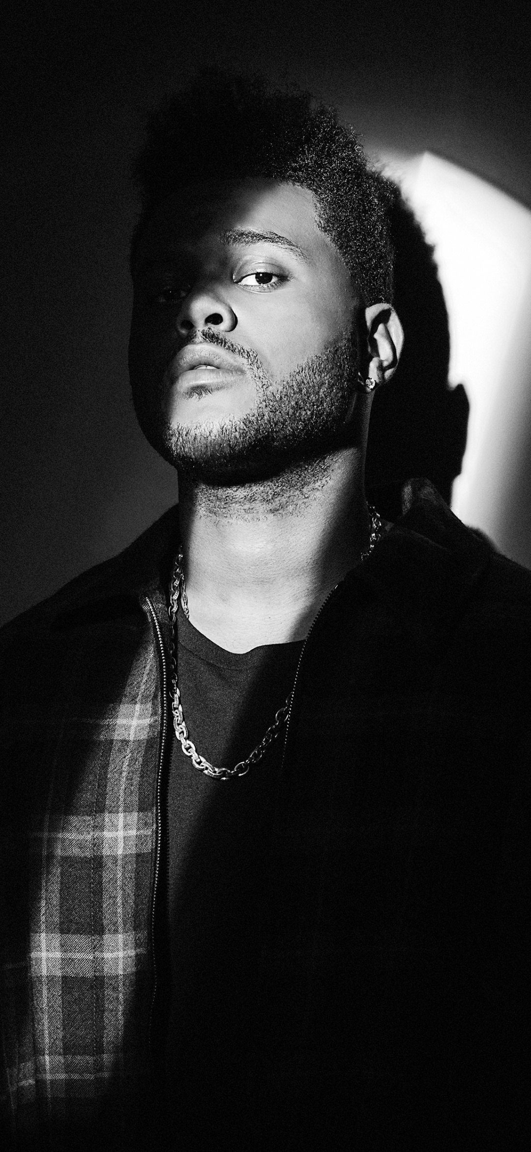 The Weeknd Wallpaper 4K, Monochrome