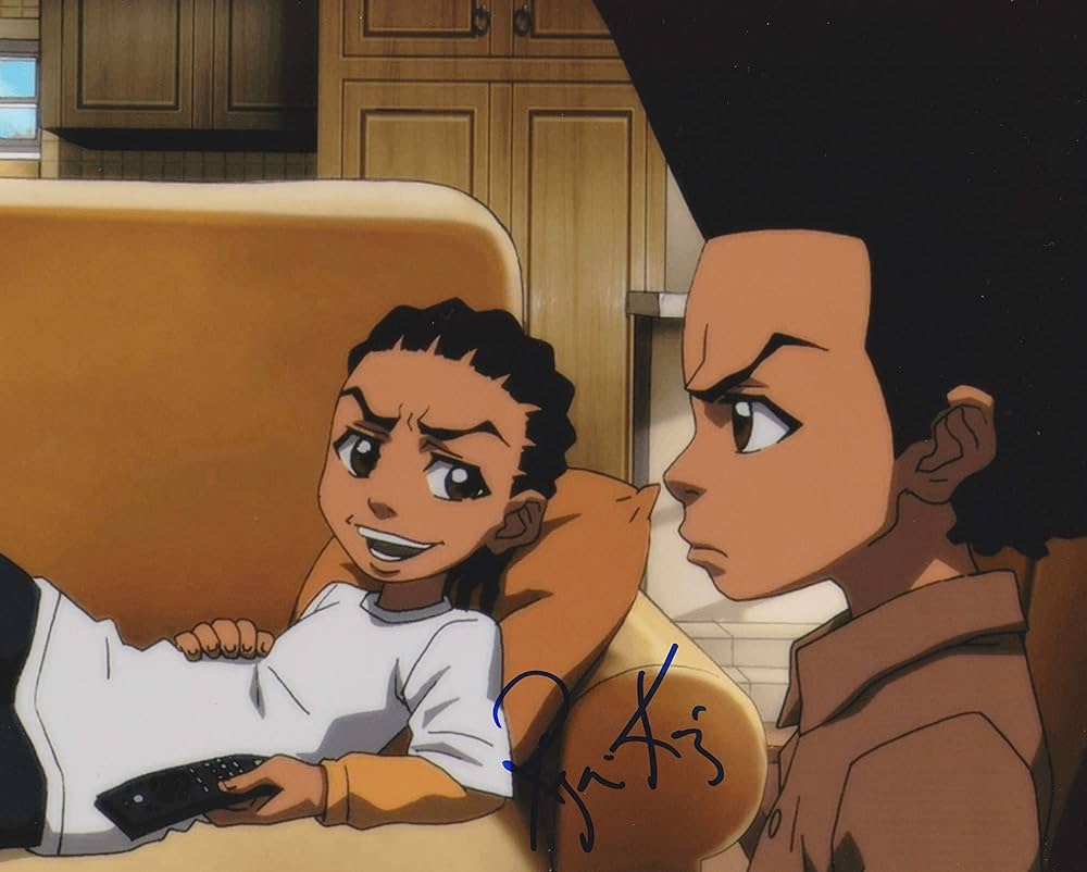 Regina King signed The Boondocks 8x10