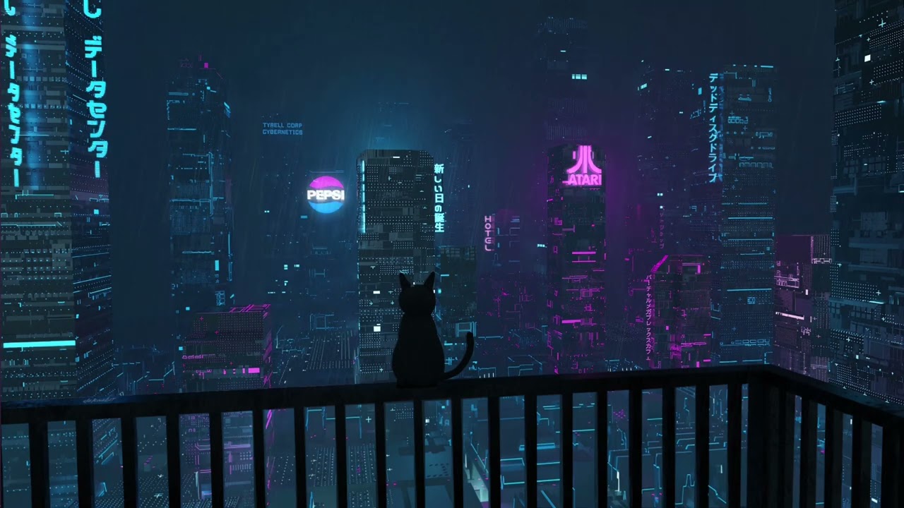 City Cat Wallpaper Engine