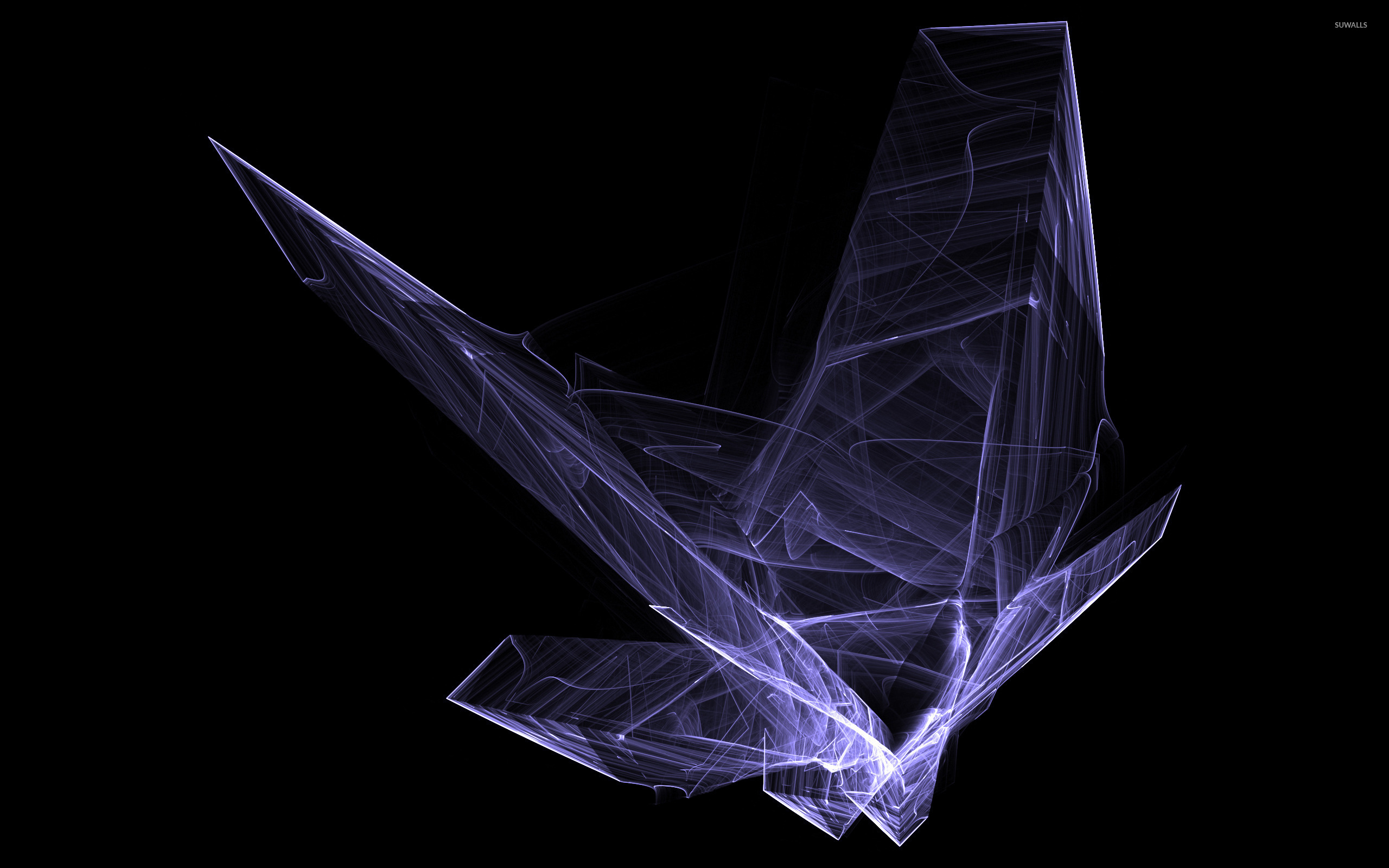 Purple bird wallpaper