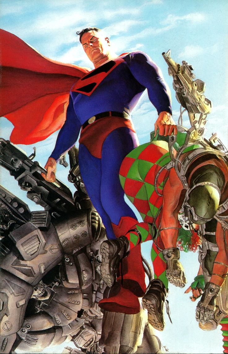 Alex ross, Superman art