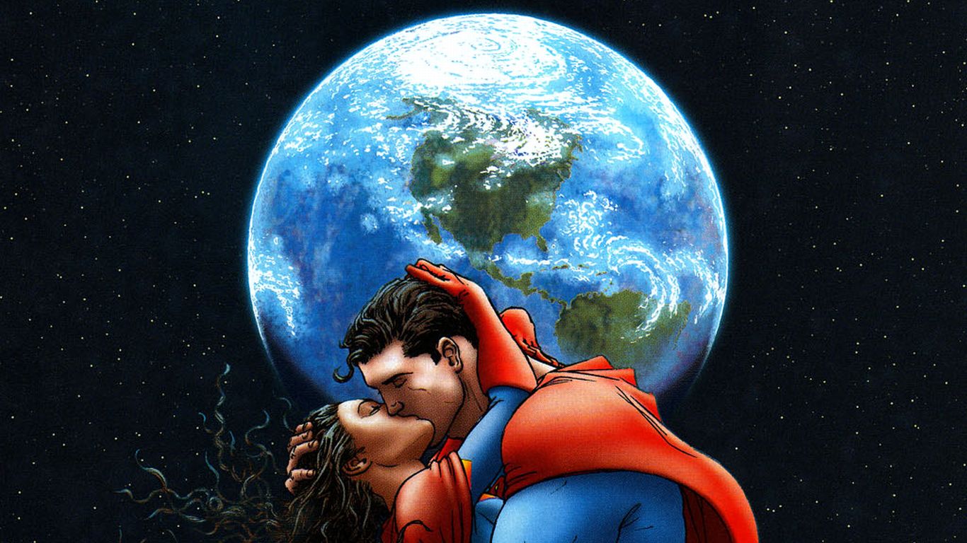 Star Superman wallpaper for desktop