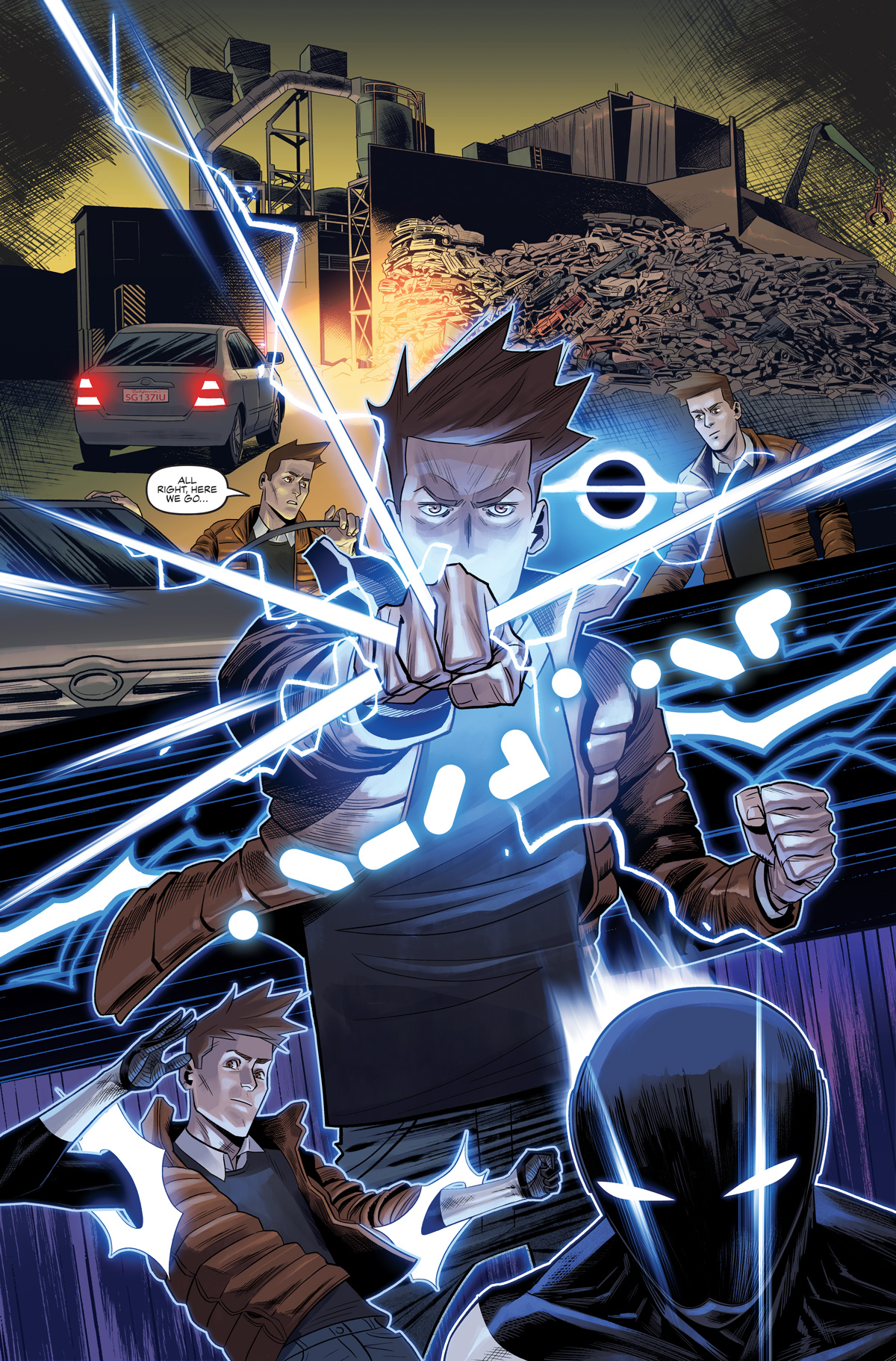 Radiant Black Issue 02 Five Page