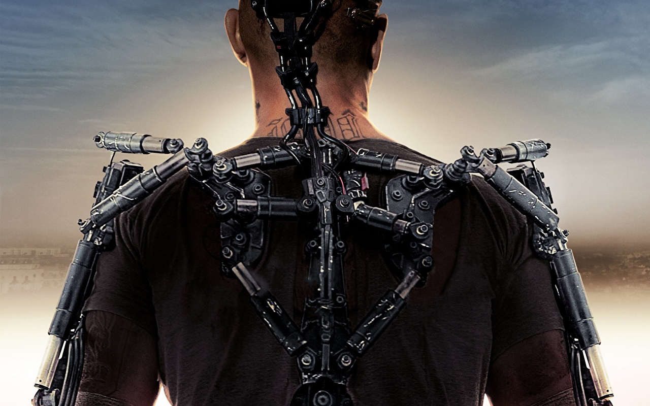 Picture Matt Damon Men Elysium 2013