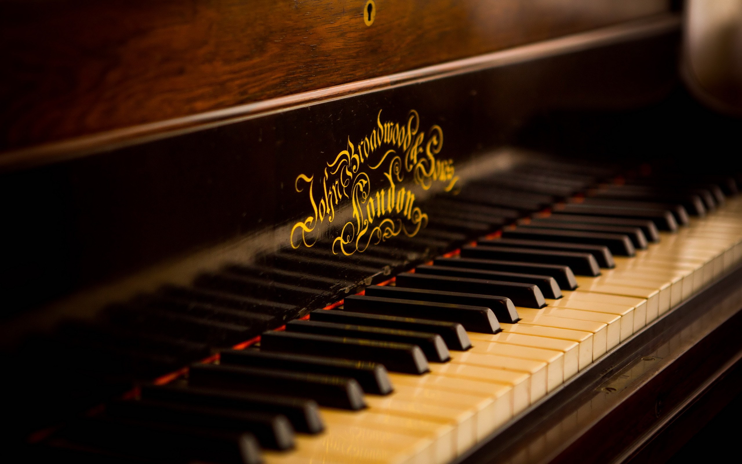 Wallpaper music, background, Old Piano