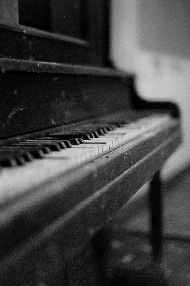 monochrome #piano K #wallpaper