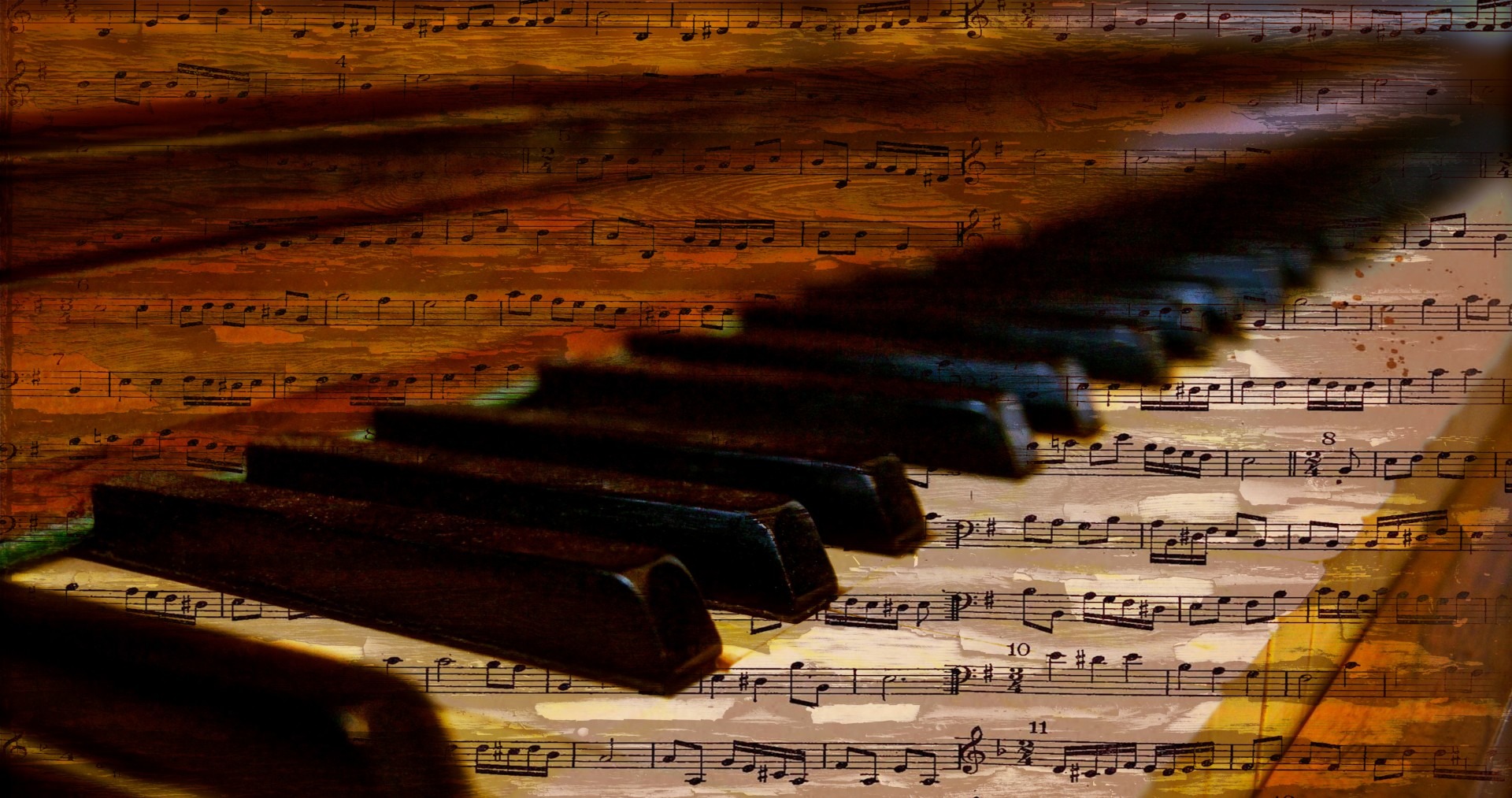 musical instrument, sheet music, art