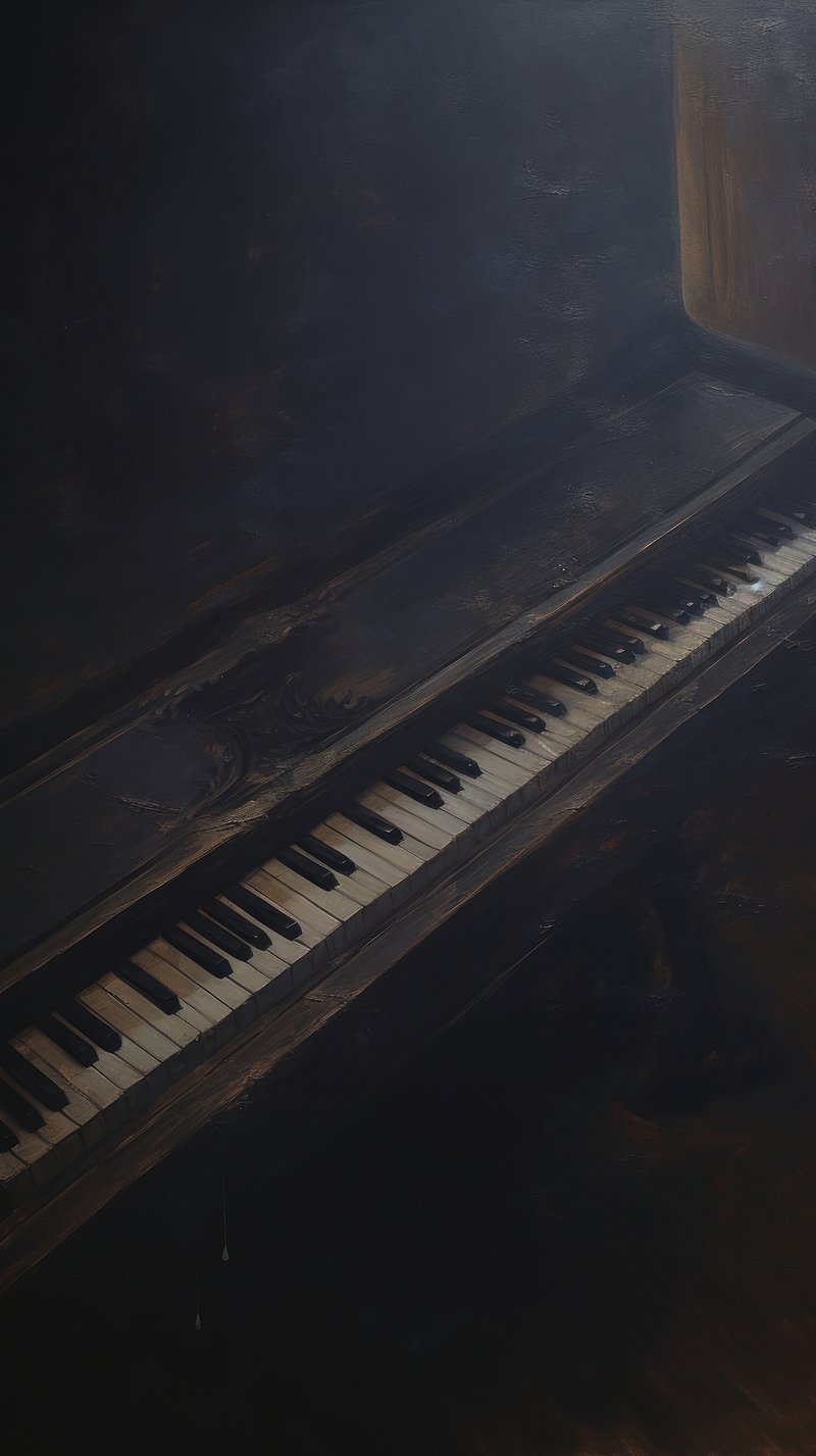 Piano Wallpaper Image. Free Photo