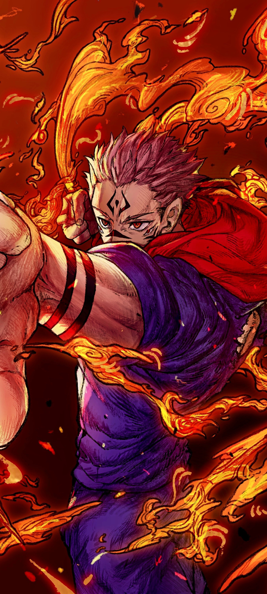 Anime Jujutsu Kaisen Phone Wallpaper