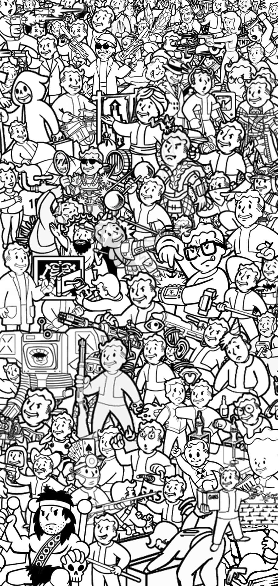 An Adventure With Vault Boy! Wallpaper