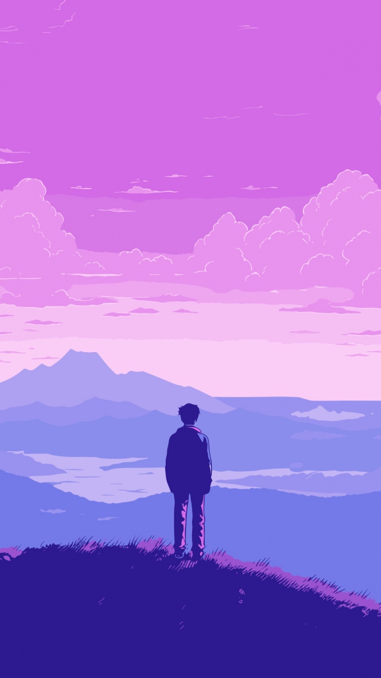 Lofi boy Wallpaper 4K, Landscape, Pixel