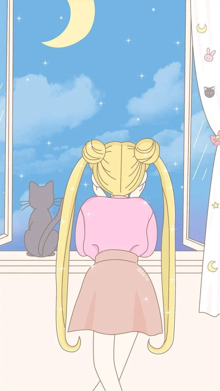 Window Sailor Moon iPhone Wallpaper