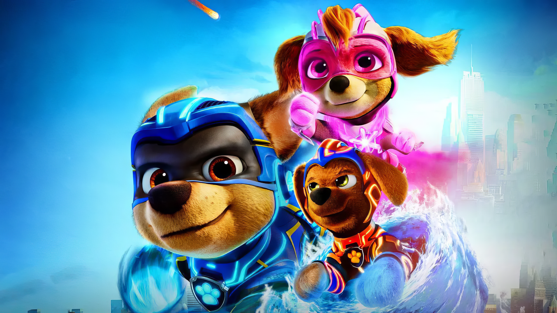 Mighty Pups Movie HD Wallpaper. PAW