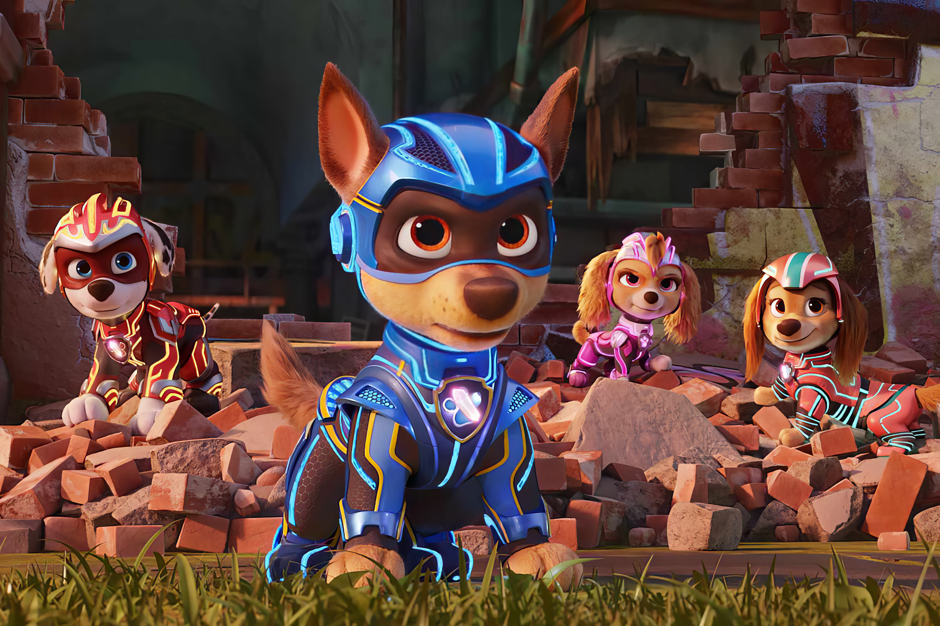 Mighty Pups Movie HD Wallpaper. PAW