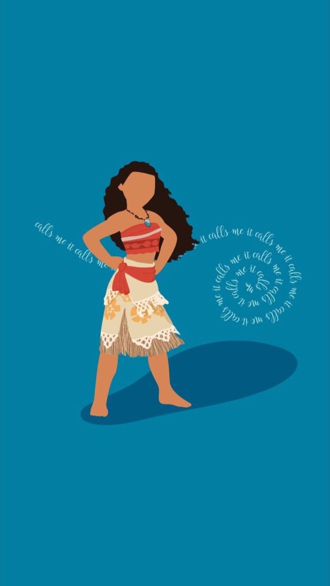 Moana Wallpaper. Disney minimalist