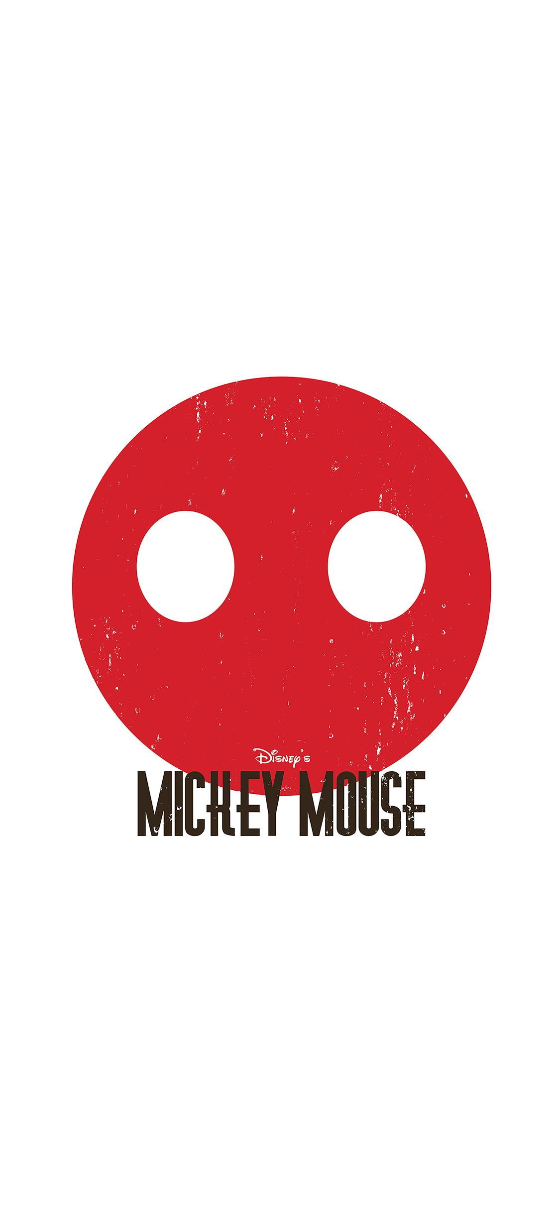 Mickey Mouse Minimal Circle Disney