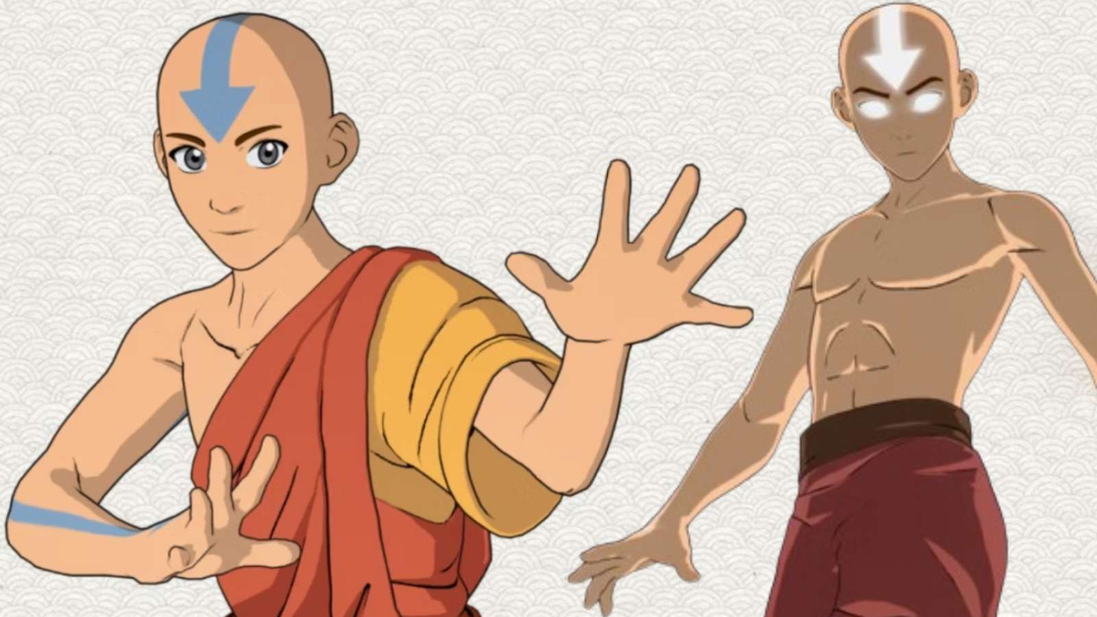 Avatar Aang skin in Fortnite