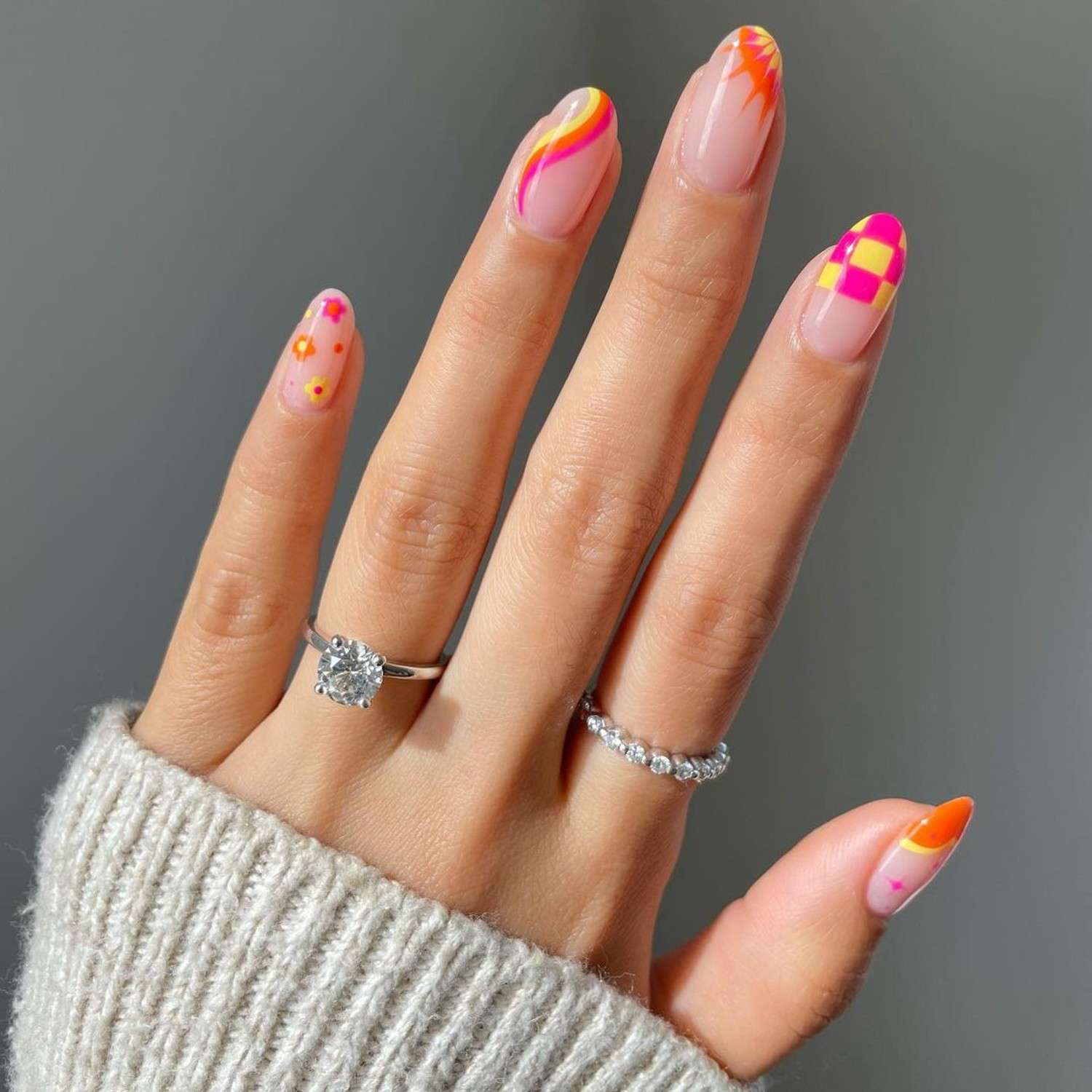 Checkerboard Nail Ideas You'll Want