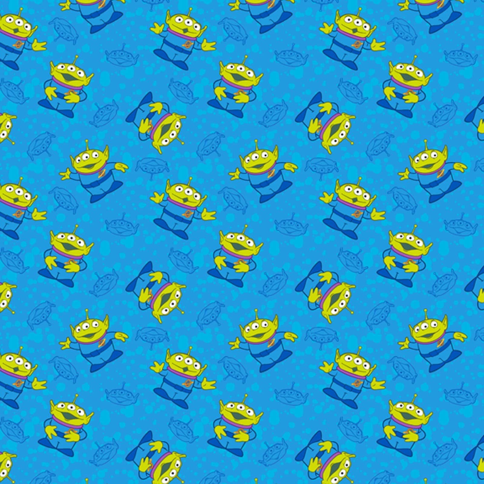 Disney Toy Story Alien Toss on blue