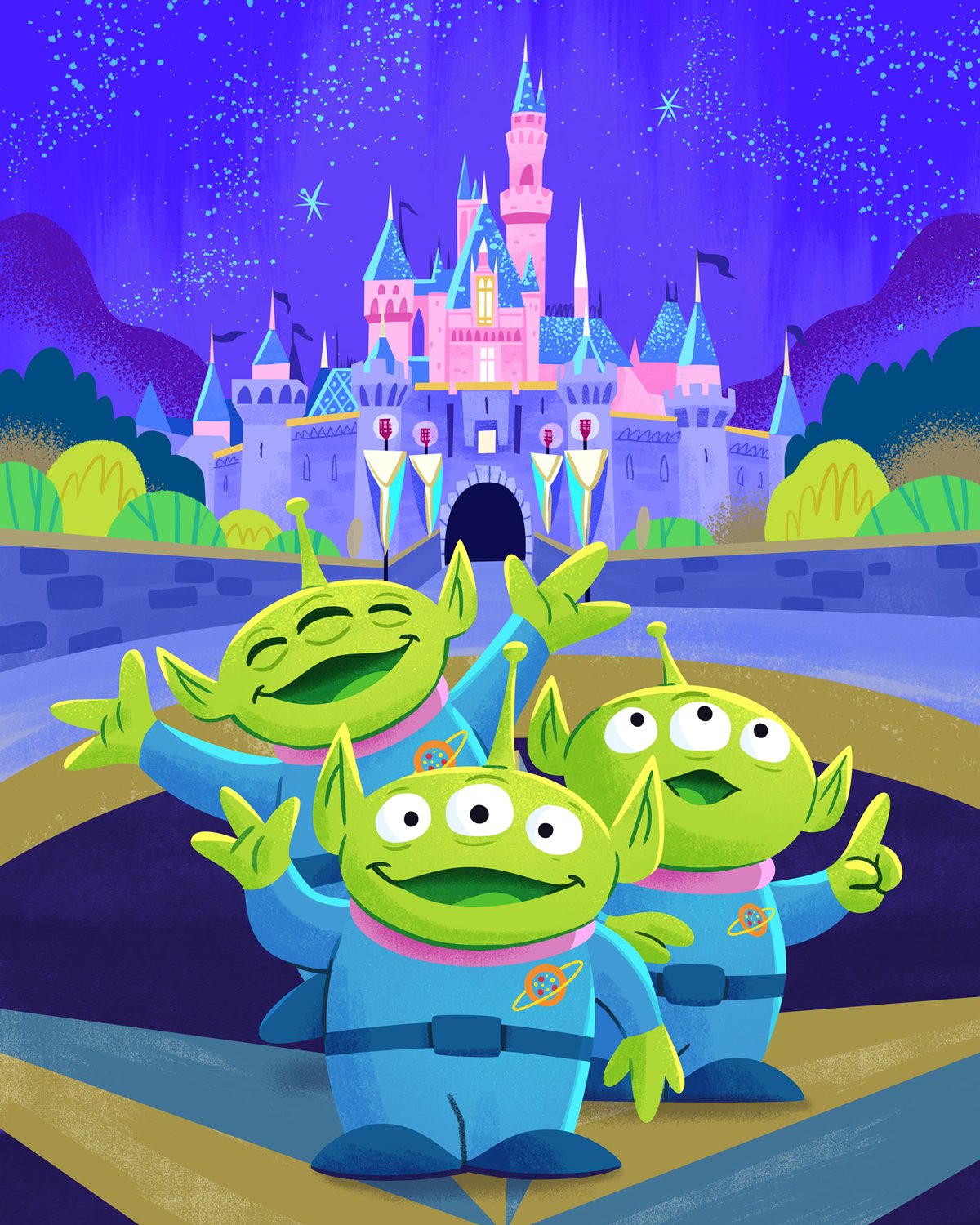 OoOooh! #Disneyland Resort opened