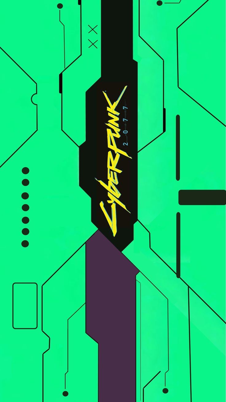 Cyberpunk 2077 wallpaper green