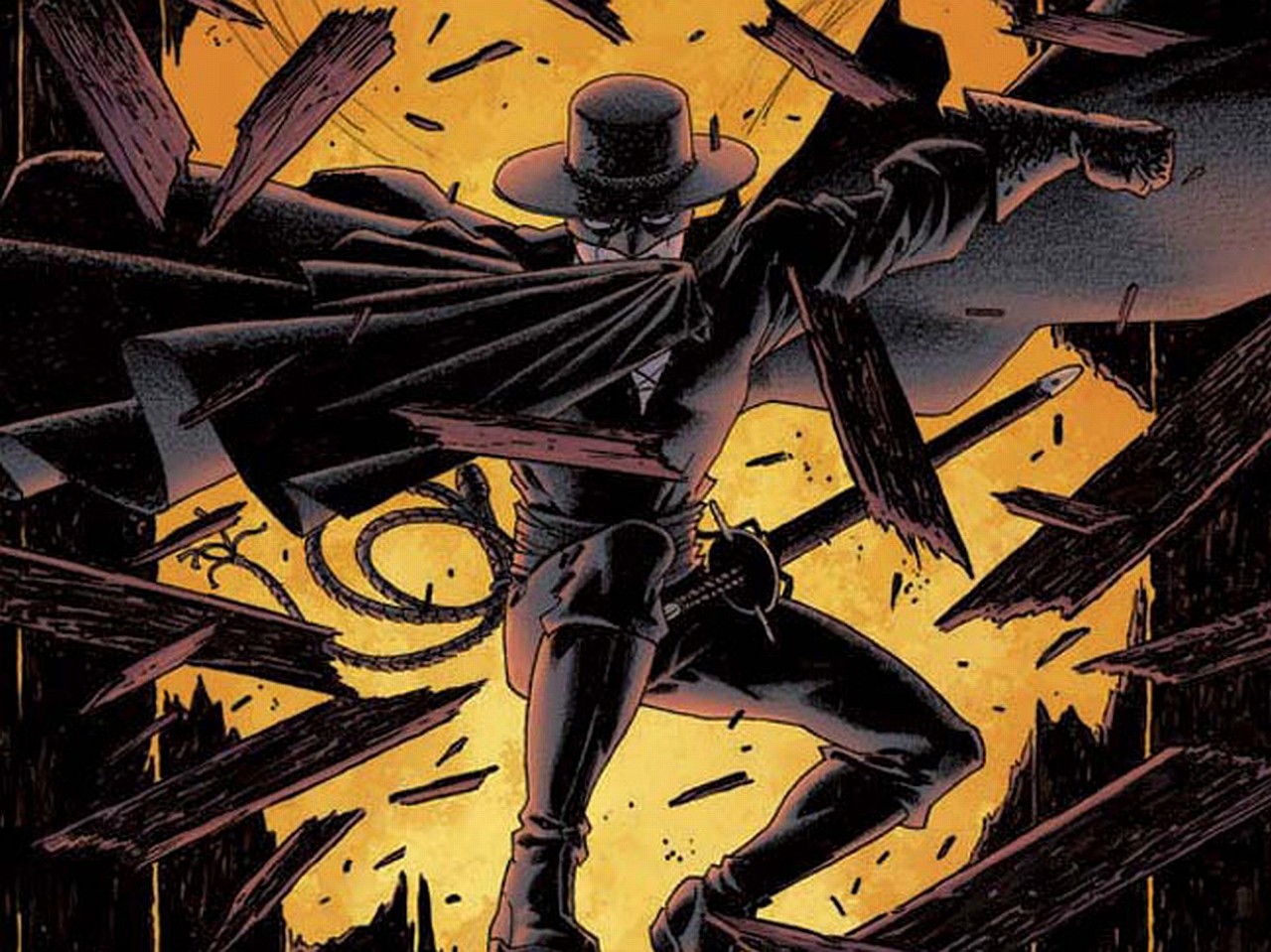 HD desktop wallpaper: Comics, Zorro