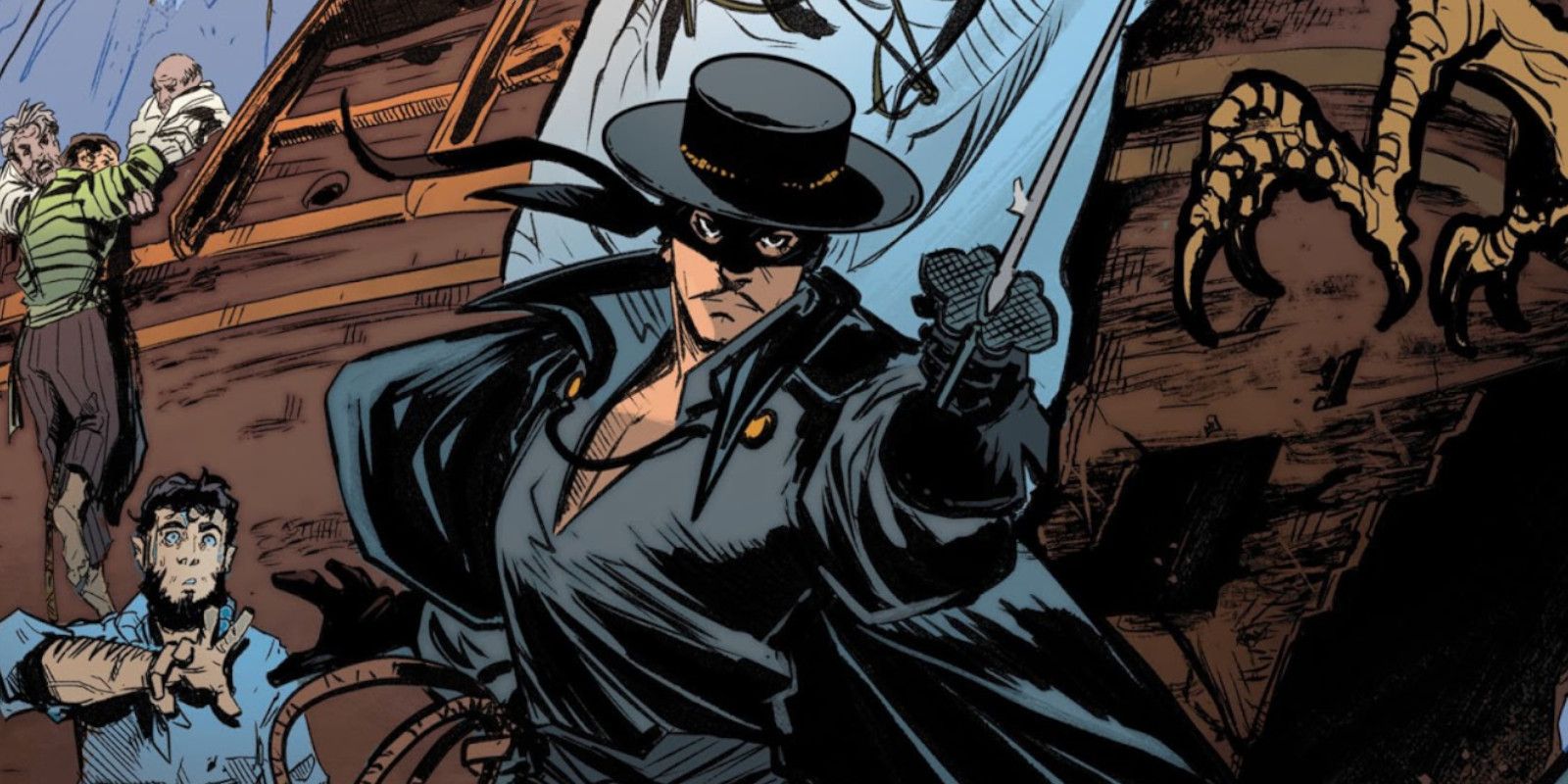 The Original Jurassic Park Meets Zorro