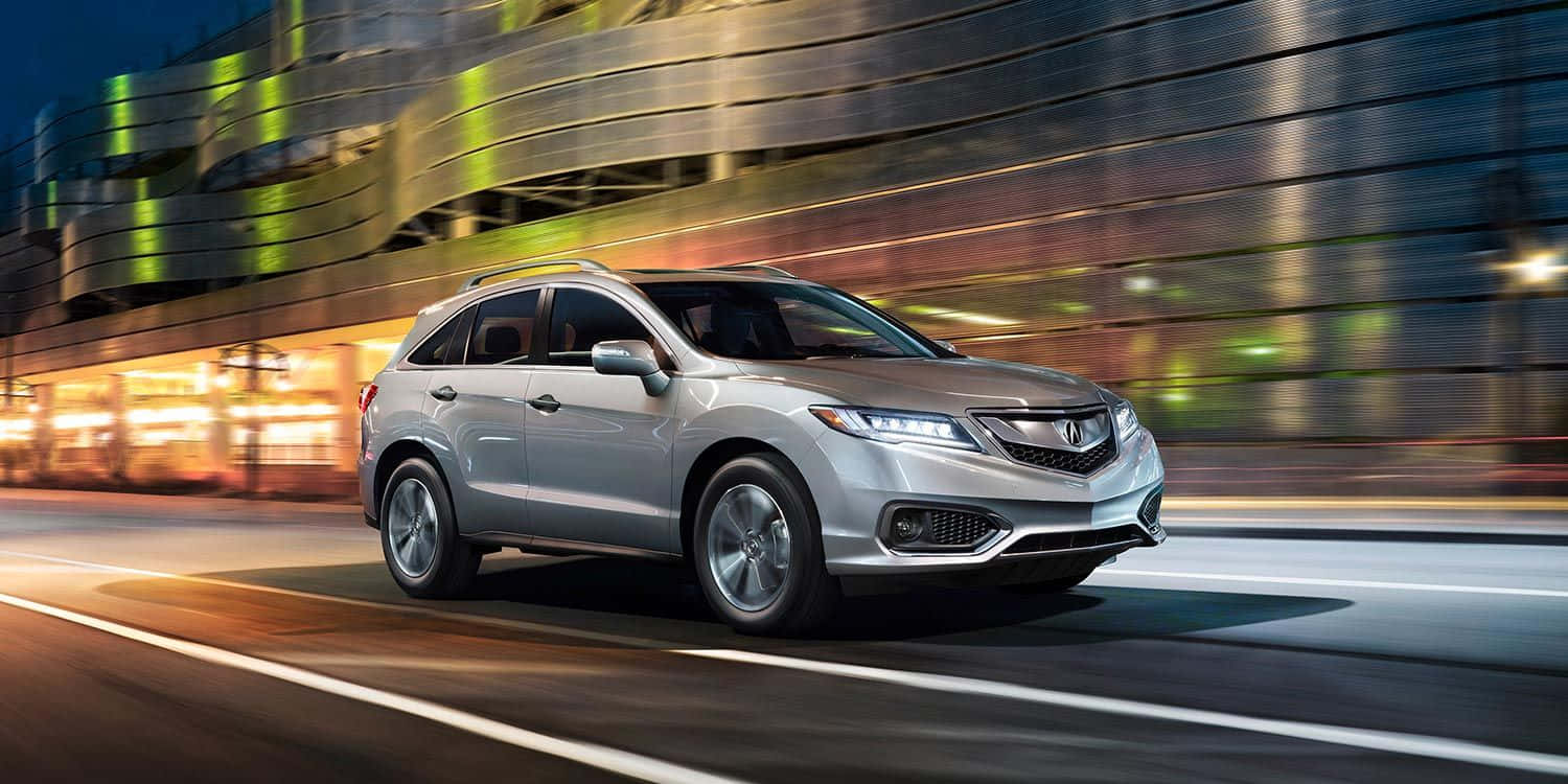 Sleek Acura RDX on the Move Wallpaper