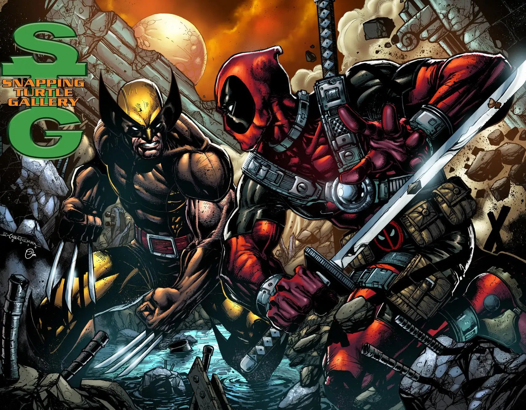 Wolverine Vs Deadpool Men