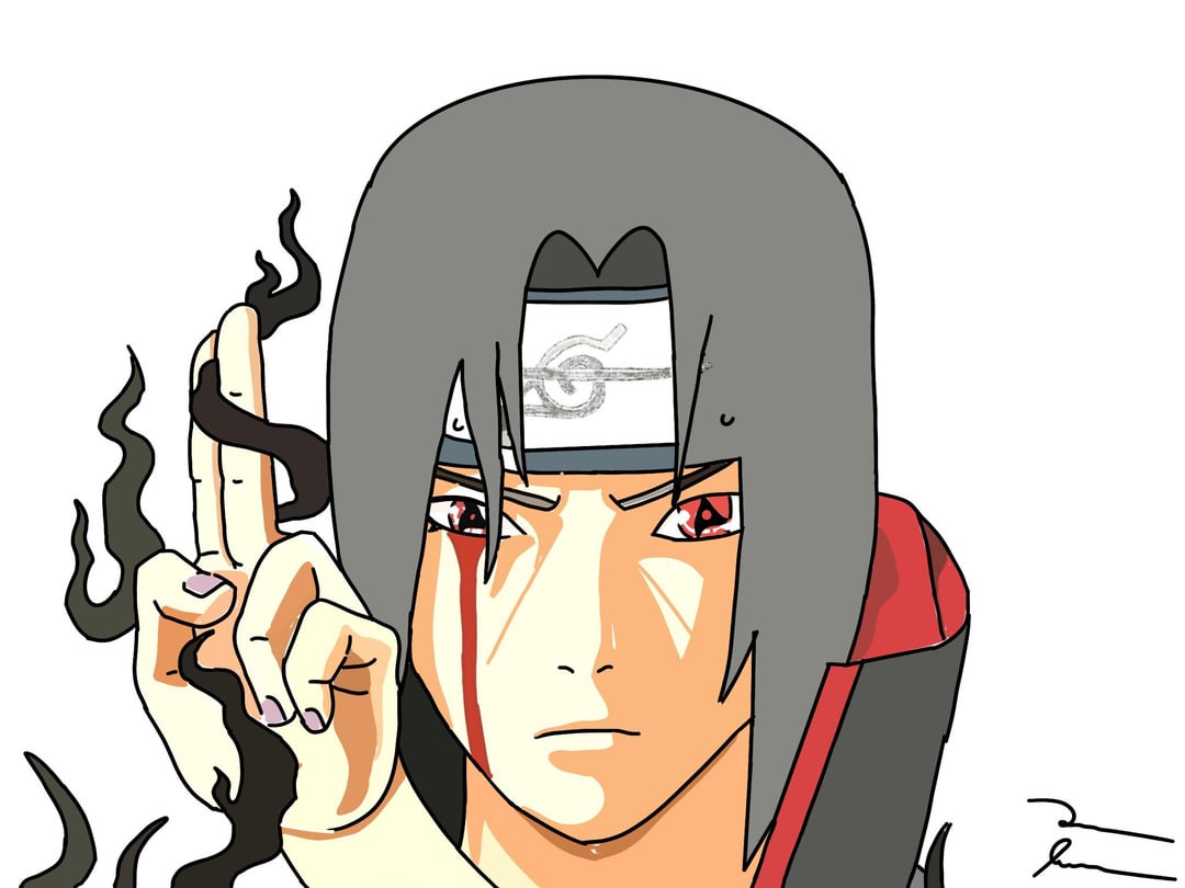 Itachi Uchiha drawing
