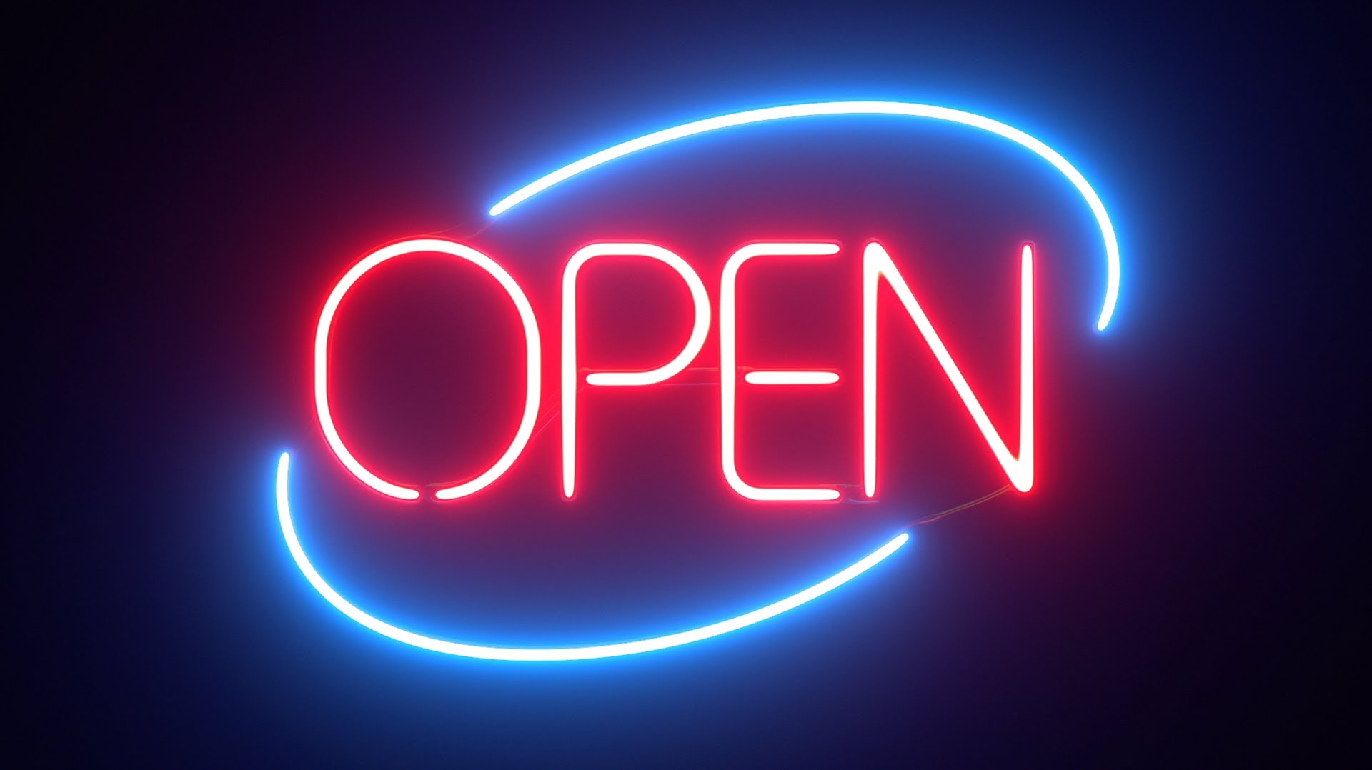 Open Sign