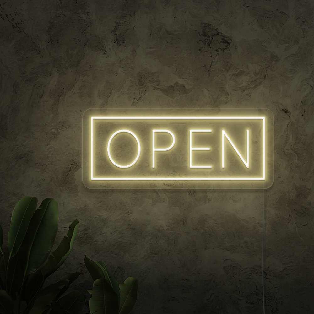 Neon Open Sign. Sketch & Etch US