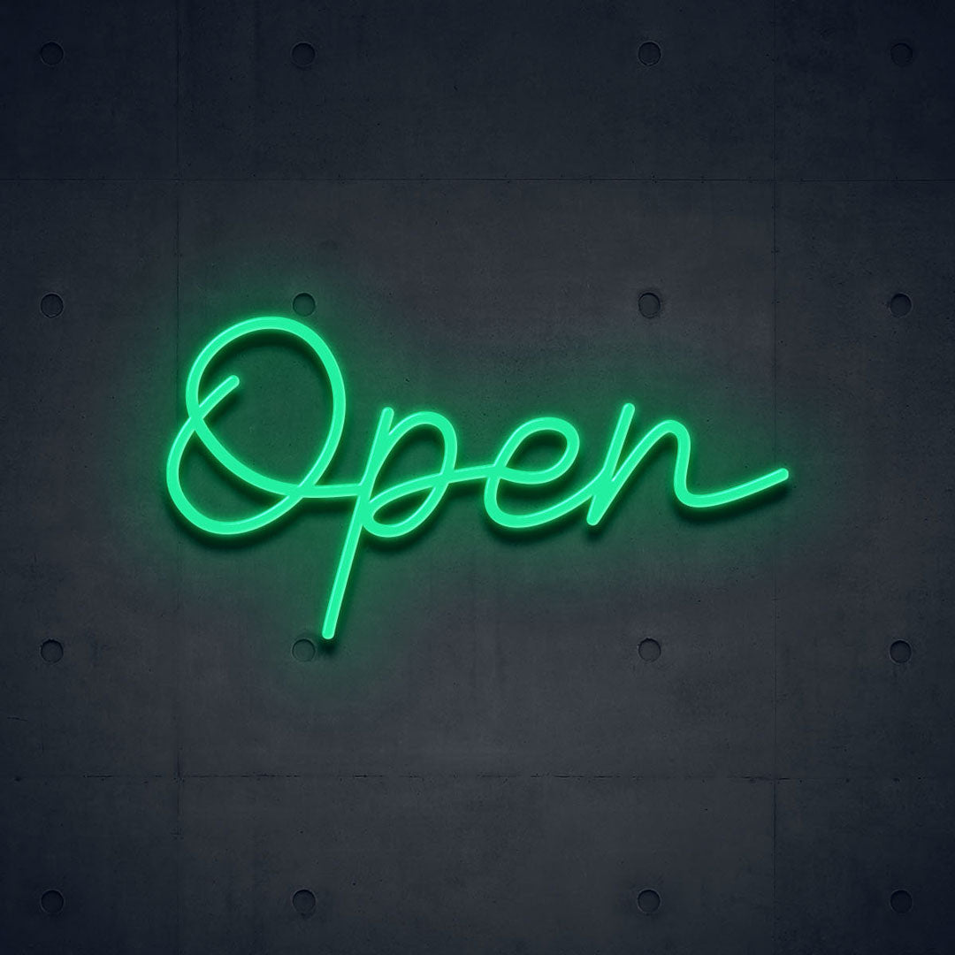 Neon Open Signs. Open Neon Sign. Wow