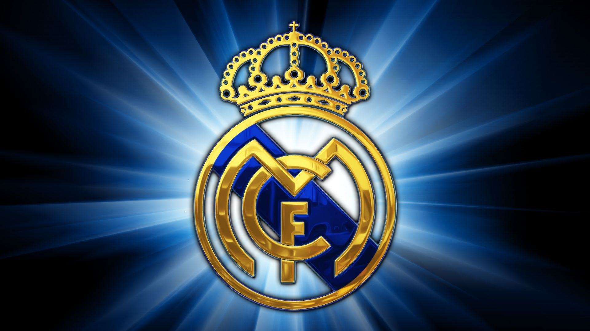 Real Madrid CF Emblem HD Desktop Wallpaper